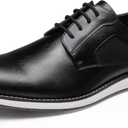 Bruno Marc Men's Plain Toe Oxford Shoes Business Formal Derby Dress Sneakers Crossflex GentEdge, Size 9.5