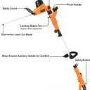 GARCARE 2 in 1 Electric Hedge Trimmer, Corded 4.8A Pole Hedge Trimmer with 18 Inch Laser Cut Blade
