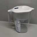 Amazon Basics 10-Cup Water Filter Pitcher, Compatible with Brita Filters, WQA & NSF Certified, Made in Europe