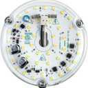 4 inch LED Retrofit Light Kit for Ceiling Fan Light Replacement Panel PCB 18W 6000K 2200LM 120V CRI90 Dimmable ETL (White 6000K)