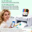 Replacement for HP 923 Ink Cartridges 4-Pack, Work with OfficeJet Pro 8120e 8130e 8122e 8135e 8138e 8139e Printer, 923 Ink Black/Cyan/Magenta/Yellow (No Chip, Use Original Chip)