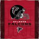 Officially Licensed NFL Atlanta Falcons "Draft" Full/ Queen Comforter and 2 Sham Set, 86" x 86"