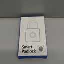 Pothunder Fingerprint Padlock, Smart Padlock, Locker Lock, Combination Lock, Fingerprint Lock with APP Unlock, USB Rechargeable, Suitable for Gym Locker, Locker(Avocado Green)