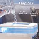 Arctic Air Pure Chill Deluxe Evaporative Air Cooler - Powerful, Quiet, Lightweight And Portable Space Cooler With Hydro-Chill Technology For Bedroom, Office, Living Room & More