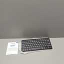 OMOTON Bluetooth Keyboard Compatible with iPad A16 11th 10th Generation, iPad 10.2 (9th/8th/7th), iPad Pro 13/12.9/11 inch, iPad Air/Mini and More iOS Devices, Graphite Black & Gray