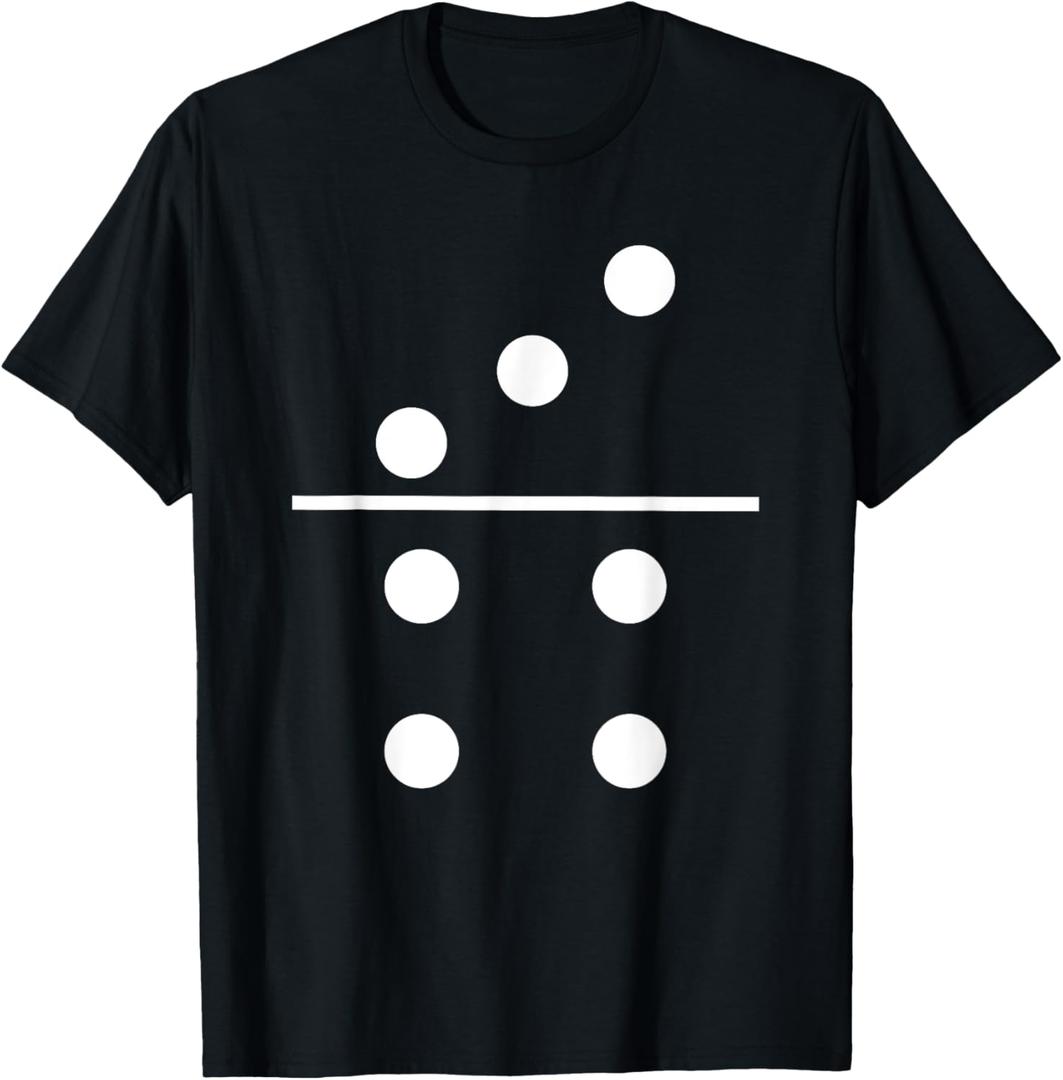 Domino 3 and 4 Matching T-Shirt Halloween Group Costumes 3-4 T-Shirt