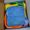 Dreamon Beach Toys for Kids 3-10, Collapsible Sand Castle Toys for Beach Include 3 Pack Foldable Buckets, Shovels Molds and Storage Mesh Bag, Sandbox Travel Toy for Toddlers Kids