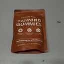 Skin Tanning Gummies, Carotenoid Beauty Blend with Beta-Carotene, Lycopene, Astaxanthin & Vitamin C & E for Natural Looking Glow, Non-GMO, Vegan, Sugar Free, 60 Count (EXP 04/30/28)