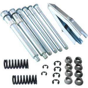 Door Hinge Pin Bushing Repair Kit with Spring + Door Spring Tool Compatible with Chevrolet C1500 C2500 C3500 K1500 K2500 K3500 GMC Suburban Tahoe Car Front Door Hinge Kit (Door Hinge Spring Set 23Pcs)