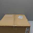 White Semi Flush Mount Ceiling Light, 16.5'' Drum Ceiling Light Fixture