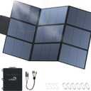 LVYUAN 400W Portable Solar Panel, 36V Foldable Blanket Solar Panel IP64 P-PERC, Upgraded 23% Efficiency for Solar Power Station Generator for Outdoor Camping Backpacking Hiking, 22 Pounds