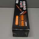 43" Ice Scraper for Car Windshield - 3-in-1 Extendable Snow Brush with 180 Pivot Head, Squeegee & Ergonomic Foam Grip for Christmas Car, SUV, Truck, Auto (Black/Orange)