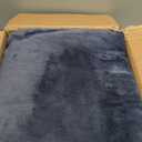 UGG Whitecap Plush Throw Blanket Fleece Lightweight Soft Cozy Throw for Couch or Bed Luxury Home Decor for Living Room, Christmas Blankets, Machine Washable, 50-inch x 70-inch, Denim Blue