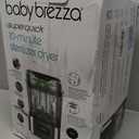 Baby Brezza 10 Minute SuperQuick Bottle Sterilizer + Dryer - Large 8 Bottle Capacity - Steam Sanitization Universal Fit for All Bottles: Plastic + Glass + Pacifiers + Breast Pump Parts, Stainless