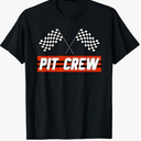 Pit Crew Race Car - Hosting Parties T-Shirt L