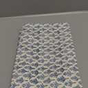 Floral Pillow Covers 18x18 Pillow Cover Block Print Couch Pillows for Living Room Decorative Neutral Accent Throw Pillow Covers, 1PC, Aqua Blue