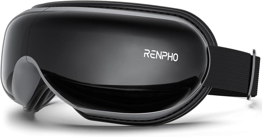 RENPHO Eyeris 1 Eye Massager with Heat, Eye Mask for Migraine, Smart Sleep Mask for Dry Eyes Relax, Reduce Strain Massage Equipment for Mom Dad Women Men Her Him