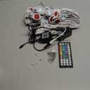 150FT Permanent Outdoor RGB Lights - Waterproof Smart LED Eaves Lights with App/Remote Control, Music Sync & DIY Scenes, Perfect for Christmas, Halloween, Parties & Daily Decor, Ideal for House Roof