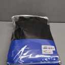 MIULEE Linen Texture Curtains for Bedroom Solid 100% Blackout Thermal Insulated Halloween Black Curtains Grommet Room Darkening Drapes for Living Room Nursery 52x45 Inch (2 Panels)