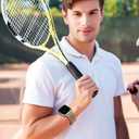 6 Pack Sport Nylon Loop Band Compatible with Apple Watch Band 38mm 40mm 41mm 42mm 44mm 45mm 46mm 49mm for Women Men, Adjustable Breathable Braided Straps for iWatch Series 11/10/9/8/7/6/5/4/3/SE/Ultra