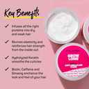 Marc Anthony Hair Mask - Repairs, Strengthens & Maintains Bonds within Hair - Eliminates Frizz, Flyaways & Reduce Breakage - Dry & Damaged Hair Professional Treatment (10.4 Ounce (Pack of 1), Grow Long)