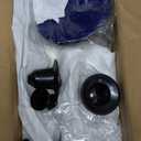 YOUEON 3 Arm Black Candelabra, Candelabra Candle Holder, 10 Inch Tall Candlesticks Holder, Elegant Taper Candle Holder Centerpiece for Wedding, Church, Halloween, Dining, Home Decor