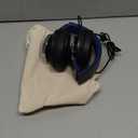 AC01 Over-Ear Headphones Wired, Passive Noise Isolating Corded Stereo Headsets with Mic Volume Control for Adults Teens 3.5mm for Chromebooks, Laptop, Computer, Tablets, Travel (Black Blue)