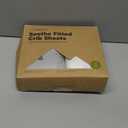 KeaBabies 2-Pack Organic Crib Sheets for Boys, Girls - 52x28 Fitted Crib Mattress Sheet Neutral, Breathable Jersey Cotton Cover for Baby Bed, Toddler Mattress, Soft & Cute Prints (Woodland)