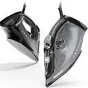 IRONDAY Steam Iron for Clothes, 1800W with 20.28oz Water Tank, Ceramic Soleplate, 3-Way Auto-Off, 20s Fast Heat-up, Burst of Steam, Precision Tip, Self-Clean, Anti-Calc, Vertical Steamer for All Fabrics