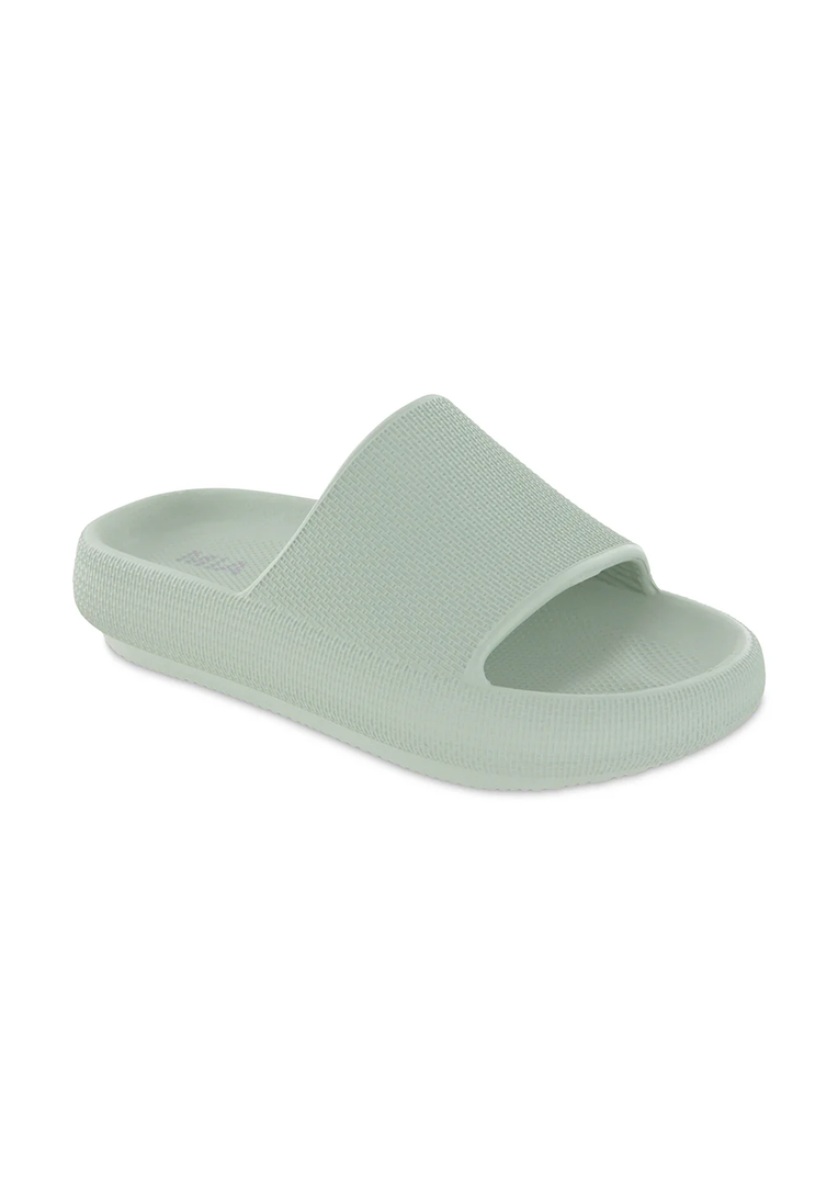 MIA Women's Lexa Cloud Cushion EVA Foam Slipper Sandals – Waterproof, Non-Slip, Spa & Shower Use, Size 10 (Mint Green)