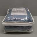 Electric Heated Blanket Full Size 72"x84",Fast Heating, Soft Microplush for Bed & Couch, 1-10Hs Auto Off & 6 Heating Levels, Machine Washable, Gifts for Grandma & Family-Light Blue Grey