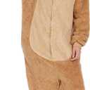 Trs Chic Mailanda Sherpa Unisex Adult Animal Onesies Cosplay Pajamas Sleepwear Halloween Costume (Small, Sloth)