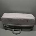 Pack and Play Mattress Trifold - 38"x26"x3'' Dual-Sided Memory Foam Pack N Play Mattresses - Portable Baby Crib Mattress with Breathable Removable Cover 