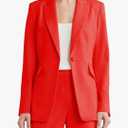 Women's 2 Piece Suits Business Casual Outfits Solid Pant Suits for Women Peaked Lapel Professional Office Work Sets, XS