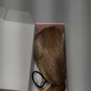 Ponytail Extension - 10" Short Claw Clip in Ponytail Hair Extensions Messy Bun Hair Piece Natural Soft Synthetic Straight Pony Tail Hair Pieces for Women (Deep Blonde)