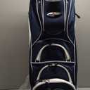 Team Golf NCAA Memphis Albatross Golf Bag Lightweight, 10-Way Club Divider, Spring Action Stand, Insulated Cooler Pocket, Velcro Glove and Umbrella Holder & Lift Assist Handles
