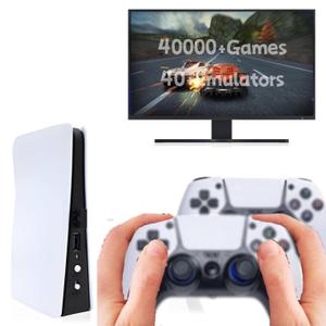 Wireless Emulation Retro Game Console 128GB Built in 40000+ Games,2.4GHz Wireless Game Controllers and 4K HDMI Output System, for TV Plug and Play Game Console - 40+ Consoles