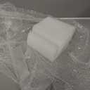 4 x 3 Inches Buffet Food Labels Mini Small Chalkboard Signs White Acrylic Food Markers Little Price Signs for Wedding Birthday Bakery Table Display