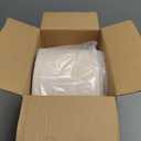 ECOLipak 100% Compostable 10 Inch Heavy Duty Paper Plates, 150 Pack Disposable Biodegradable Eco-friendly Sugarcane Bagasse Plates for Dinner Party(White)