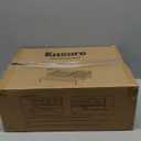 Kitsure Extendable Dish Drying Rack - Adjustable Length 12.8"21.0", Auto-Draining Dish Rack for Kitchen Counter, Rust-Resistant Metal Frame Over-Sink Support for Plates, Bowls & Utensils, Black