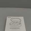 Wireless Earbuds, 2025 Bluetooth 5.4 Headphones Sport, Bluetooth Earbuds with ENC Noise Canceling Mic, 50H Stereo Wireless Headphones IP7 Waterproof with Earhooks, Dual LED Display for Workout/Running (Light Black)