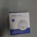 Battery Powered Detector Household Indoor Safety Monitor Battery Operated with Test Mute & Low Power Indicator Light (1P)