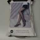 EXQUISLIFE Fleece Lined Tights Sheer Women - Fake Translucent Warm Pantyhose Leggings Sheer Thick Tights, for Winter (Small, Black+coffee)
