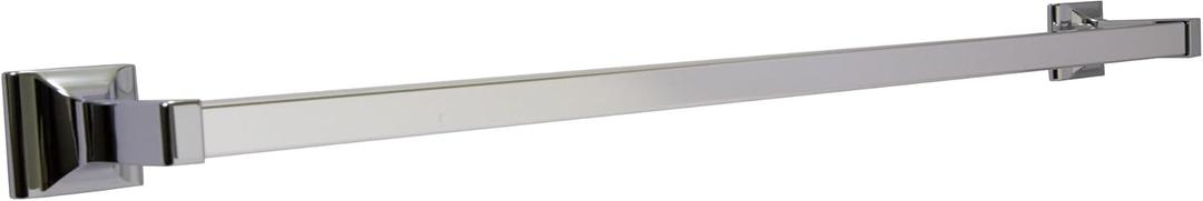 Design House 30 in Millbridge Towel Bar, Standard Wall Mount, Concealed Screws, Easy Installation, Polished Chrome, 31.96 in L x 1.81 in W x 3.15 in H, Item 533034