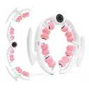 orthozon Cellulite Massage Roller, Cellulite Roller for Legs & Body, Handheld Muscle and Fascia Massager for Arms Waist Stomach, Anti Cellulite Massager Stick for Relaxation