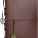 Photo Album 4x6 160 Photos, Leather Photo Albums with Writing Space With 30 Writing Paper, Travel Family Wedding Kids Graduation Ultrasound Baby Picture Album Scrapbook Photo Album (Simple Style)