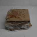 40 Pack Pizza Boxes, 7.3 x 7.3 x 1.6 Inch Kraft Corrugated Pizza Takeout Containers, Food Delivery Boxes Gift Packing Containers for Pizza, Cake, Cookies, Snack