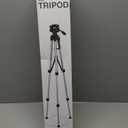 GPX 62 inch Tripod with Pan/Tilt, Quick Release and Slip
