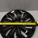 Hubcap Wheel Covers Replacement Size R15 Hub Caps Universal-Fit Steel Wheel Rims Cover ABS Tire Cap for Most Cars Trucks Sedans SUV -Set of 4（15-inch，Silver-Black）