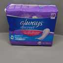 Always Discreet Adult Incontinence Pads for Women, Moderate Absorbency, Long Length, Postpartum Pads, Up to 100% Bladder Leak Protection, 54 Count (Packaging May Vary)